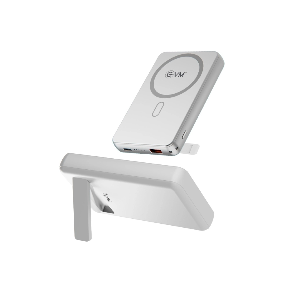 EVM Power Bank 10000 mAh Magsafe (EVM P0301) White view 2